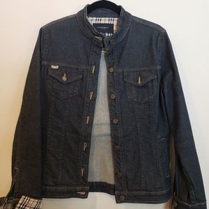 Classic Plaid Women's Burberry Jean Jacket
